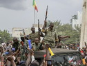 Celebrazioni per il colpo di Stato in Mali (ANSA)