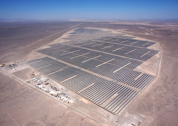 Al via produzione del maxi impianto solare Enel in Cile © Ansa