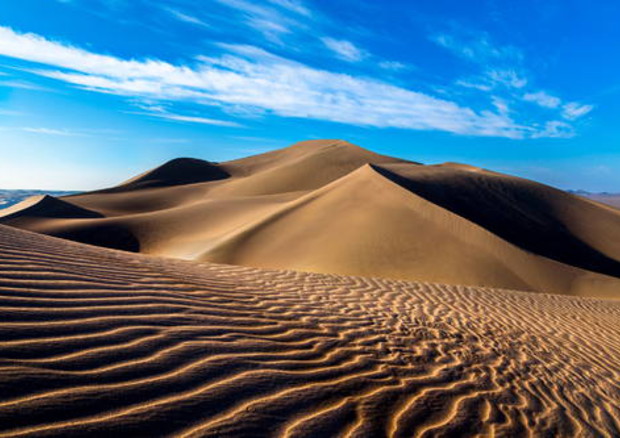 Il deserto iraniano di Lut, dune di sabbia a Rig-e Yallan (Naser Mizban) © Ansa