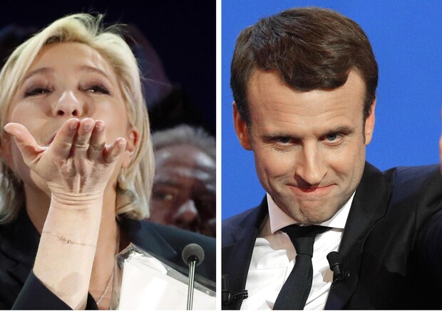 Elezioni Francia, al ballottaggio Macron e Le Pen © ANSA