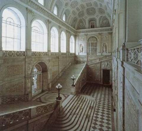 Palazzo Reale, scalone d'onore (Napoli)