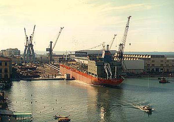 Cantiere navale Orlando a Livorno