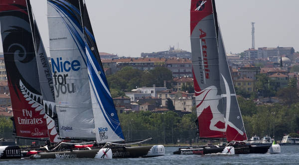 Vela: extreme sailing series, la tappa di Istambul