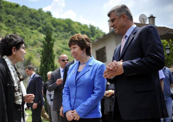 Una visita dell'Alto rappresentante per la politica estera Ue Catherine Ashton in Kosovo