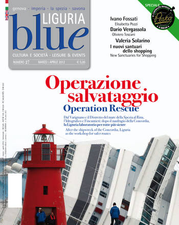 La copertina di Blue Liguria