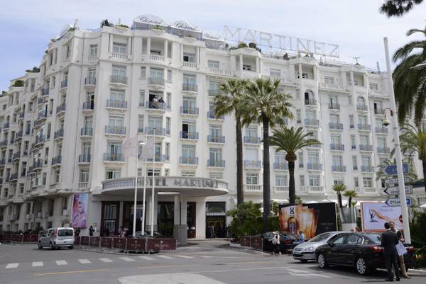 L'hotel Martinez a Cannes
