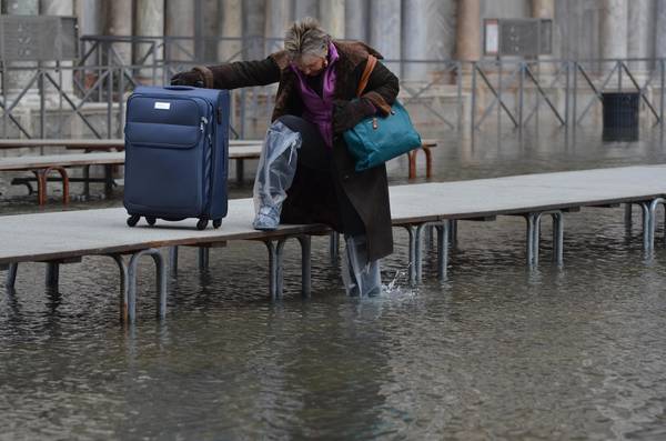 Venezia: 189 casi marea sostenuta nell'anno, peggio solo 2010