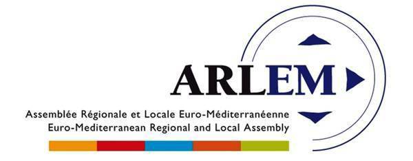 Il logo dell' Assemblea delle autorità regionali e locali del Mediterraneo (Arlem).