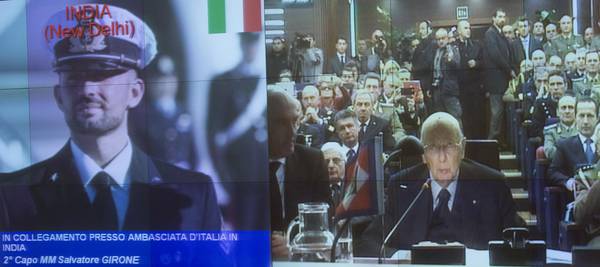 Napolitano-Renzi, vogliamo riportare presto marò a casa