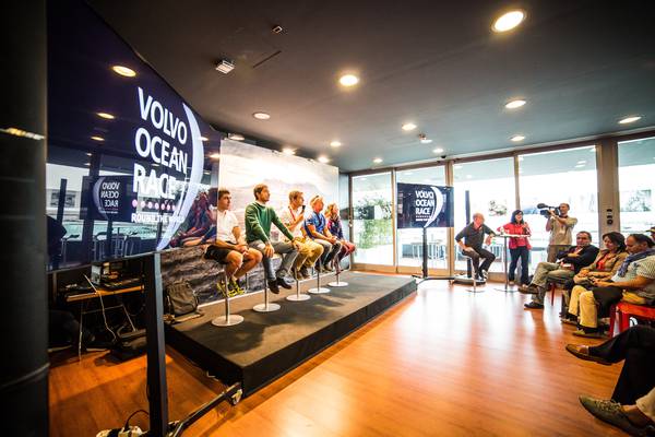 Conferenza stampa della Volvo Ocean Race al Salone Nautico di Genova