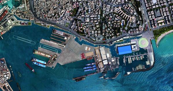 Una immagine di come sar il porto di Genova