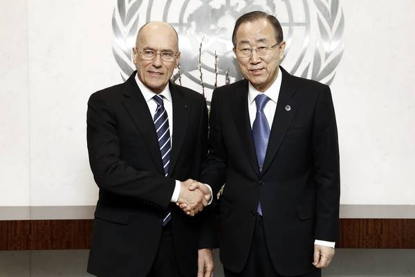 Vela: Esimit Europa, Ban Ki-moon riceve fondatore Simcic