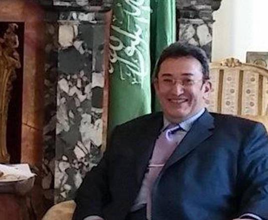 L'ambasciatore del Regno saudita in Italia, Rayed Khalid A. Krimly