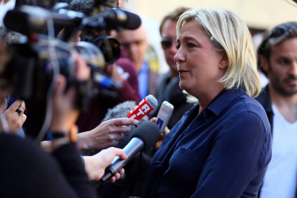 Marine Le Pen, leader del Front National
