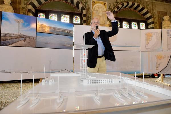 Piano presenta progetto nuova torre piloti a Genova