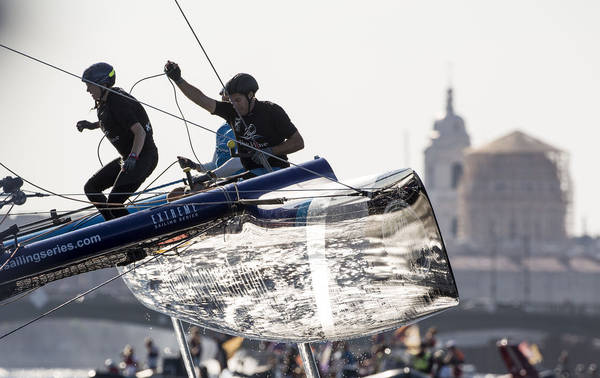 Vela: Extreme Sailing Series; The Wave, Muscat vince quarto Act 