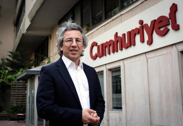 Can Dundar, the editor-in-chief of opposition newspaper Cumhuriyet