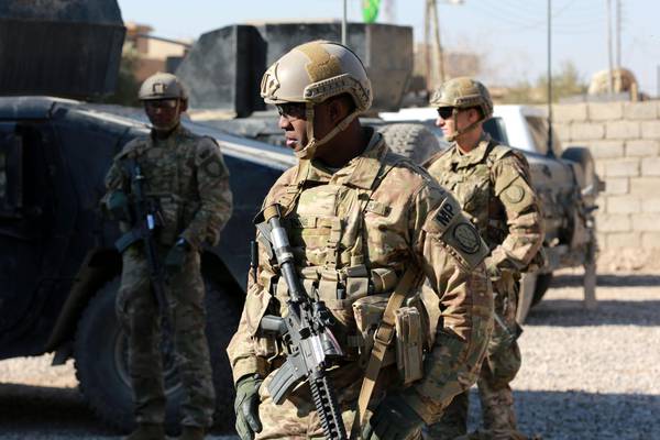 Soldati americani in Iraq (Foto archivio)