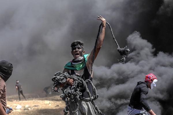I sanguinosi scontri sul confine di Gaza del 14 maggio