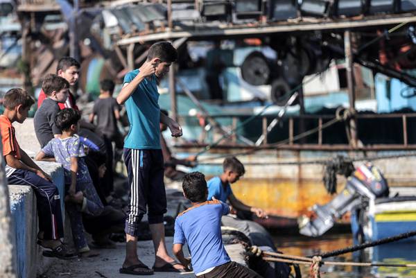 Pescatori a Gaza