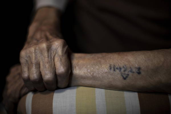 Jerusalem: Auschwitz Jewish tattoo stamps on sale at auction - Israel -  