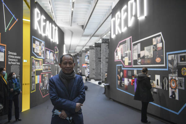 Hou Hanru, curatore della mostra 'Una storia per il futuro. Dieci anni di Maxxi'