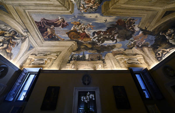 No buyers for Rome villa with Caravaggio fresco