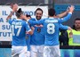 Calcio:Serie A,il Napoli fa cinquina ed è campione d'inverno