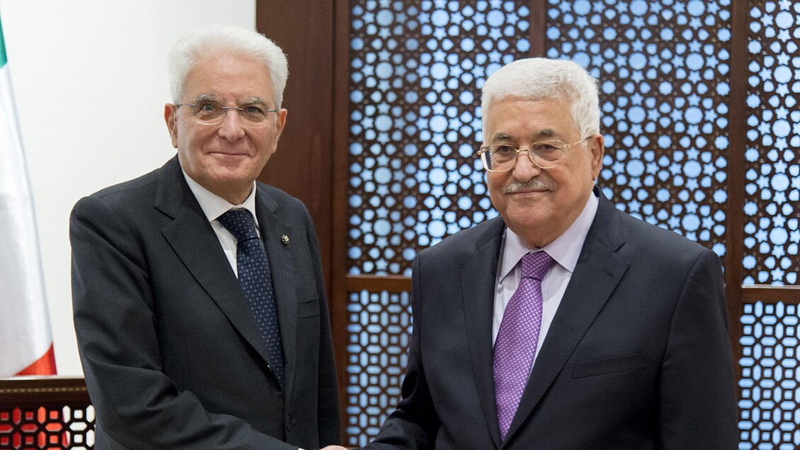 Mo: Abu Mazen a Mattarella, nostro obiettivo la pace - RIPRODUZIONE RISERVATA