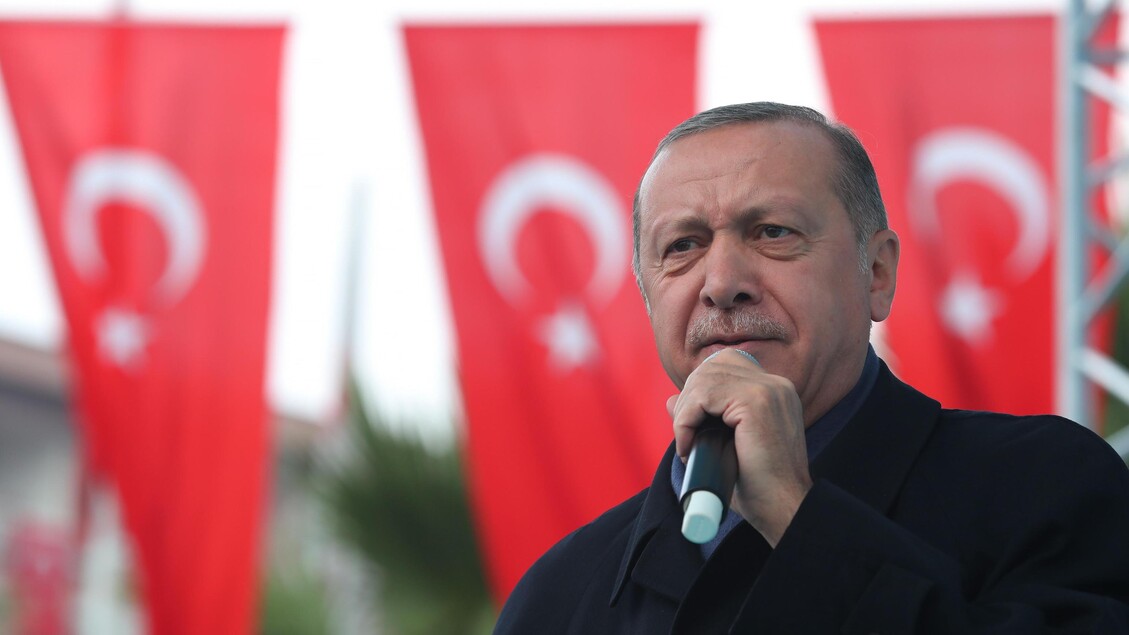 Turkish President Recep Tayyip Erdogan © ANSA/EPA
