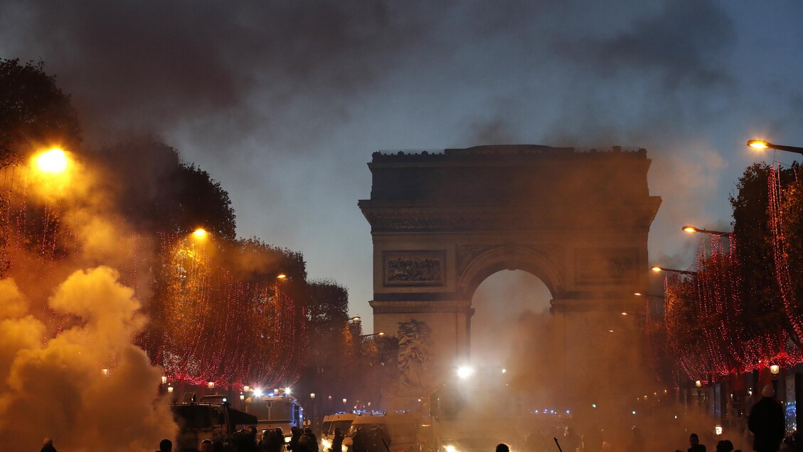 APTOPIX France Gas Price Protests © ANSA/AP