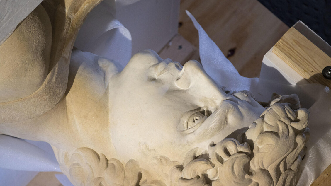 Completed 3D copy of Michelangelo�s David in Florence - RIPRODUZIONE RISERVATA