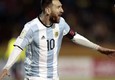 Triplo Messi salva l'Argentina © ANSA