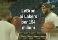 LeBron passa ai Lakers per 154 mln © ANSA