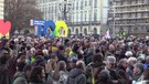 No vax, nuova protesta a Torino contro il green pass(ANSA)