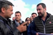 Salvini in campo nomadi Roma, d'accordo con abitanti su chiusura