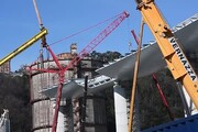 Genova, la visita nel cantiere del nuovo ponte
