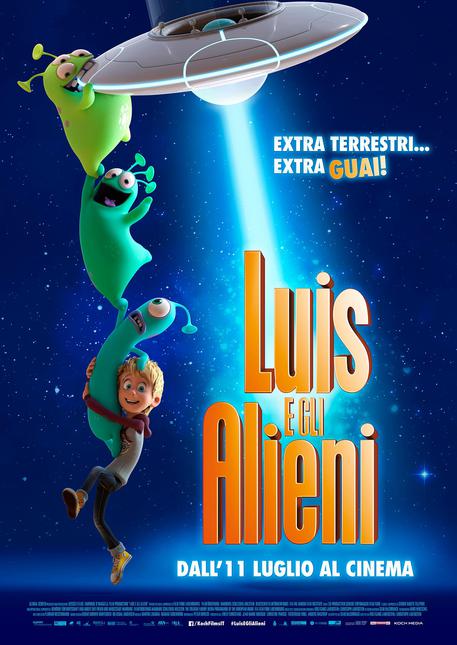 La locandina del film Luis e gli alieni © ANSA