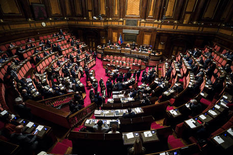 L'Aula del Senato (foto archivio) © ANSA