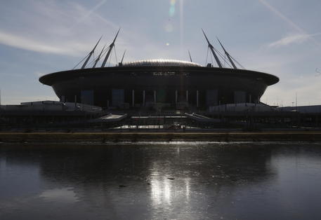 Lo Stadio di San Pietroburgo, ospiterà alcune partite dell'Europeo © EPA