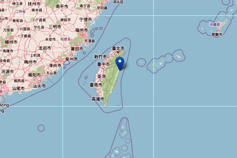 Terremoto de magnitud 6,1 sacudió Taiwán.