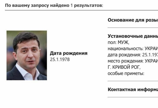 Zelensky em lista de procurador de Moscou