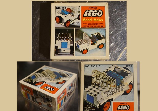 Un kit Lego Jeep del 1968 venduto all'asta per mille dollari © ANSA