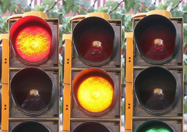 Con l'app il colore del semaforo si vede dal cruscotto © ANSA 