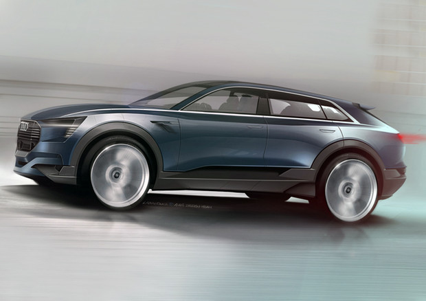 Audi e-tron quattro concept anticipa futuro suv elettrico Q6 © Ufficio Stampa Audi