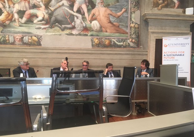 Conferenza stampa a Roma della Conferenza dei Rettori (Crui) per la presentazione del G7 delle Università in programma il 29 e 30 giugno ad Udine © Alice Fumis