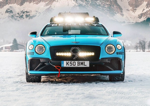 Bentley Continental GT IceRace abominevole bolide delle nevi © Bentley