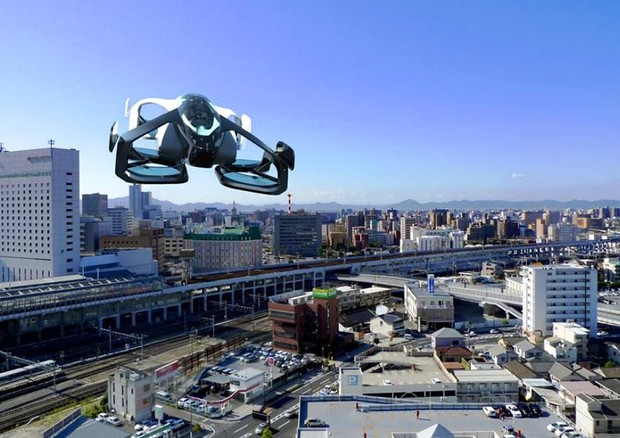 SkyDrive SD-XX, drone taxi che volerà sopra Tokyo nel 2030 © SkyDrive