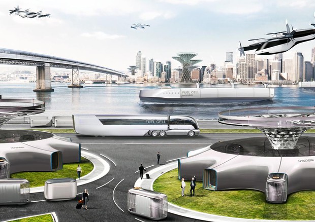 Hyundai leader nella tecnologia per la mobilità a idrogeno © Hyundai Press