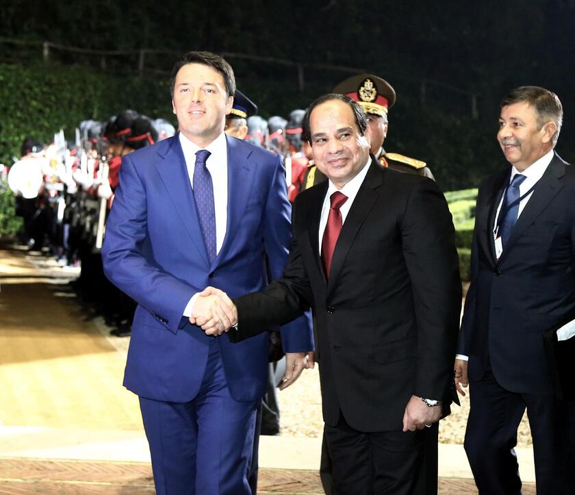 Renzi receives Al-Sisi - ALL RIGHTS RESERVED